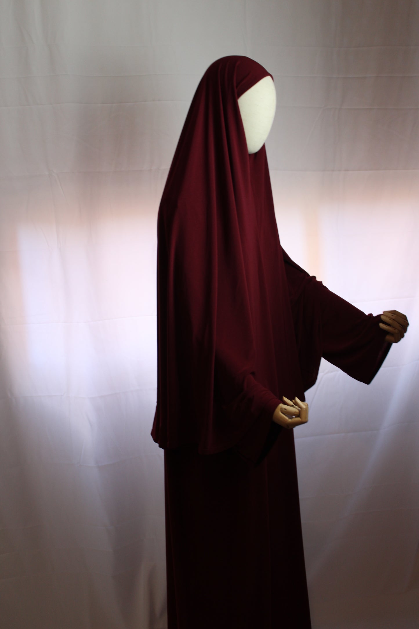 Abaya +khimar jersey premium