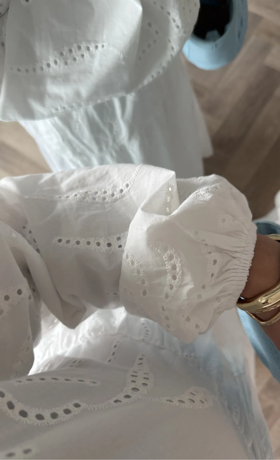 Vestido algodón blanco