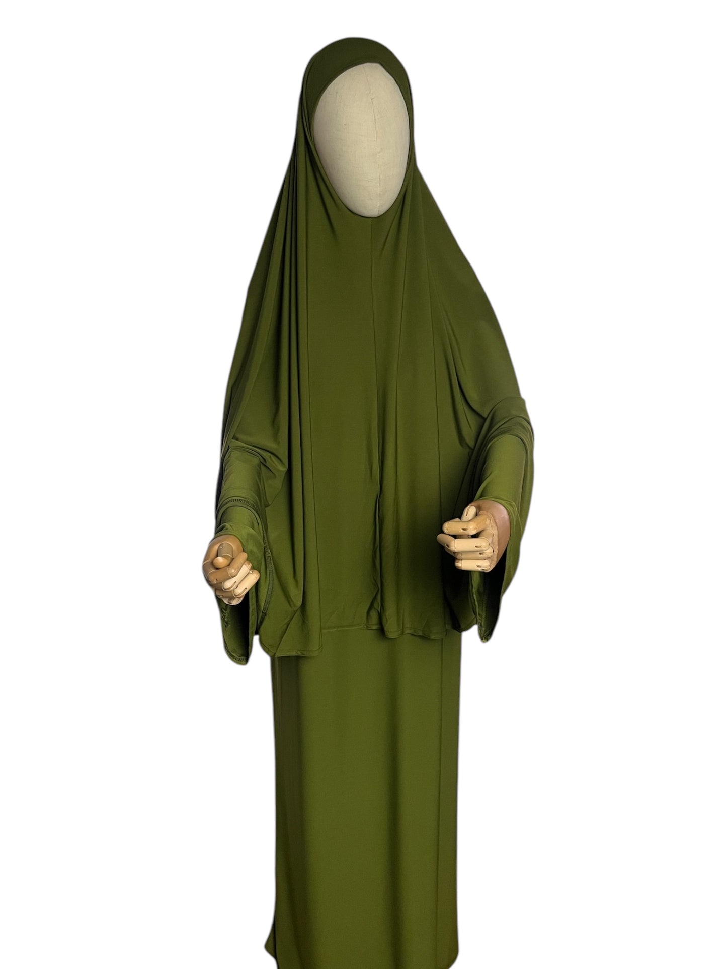 Abaya +khimar jersey premium