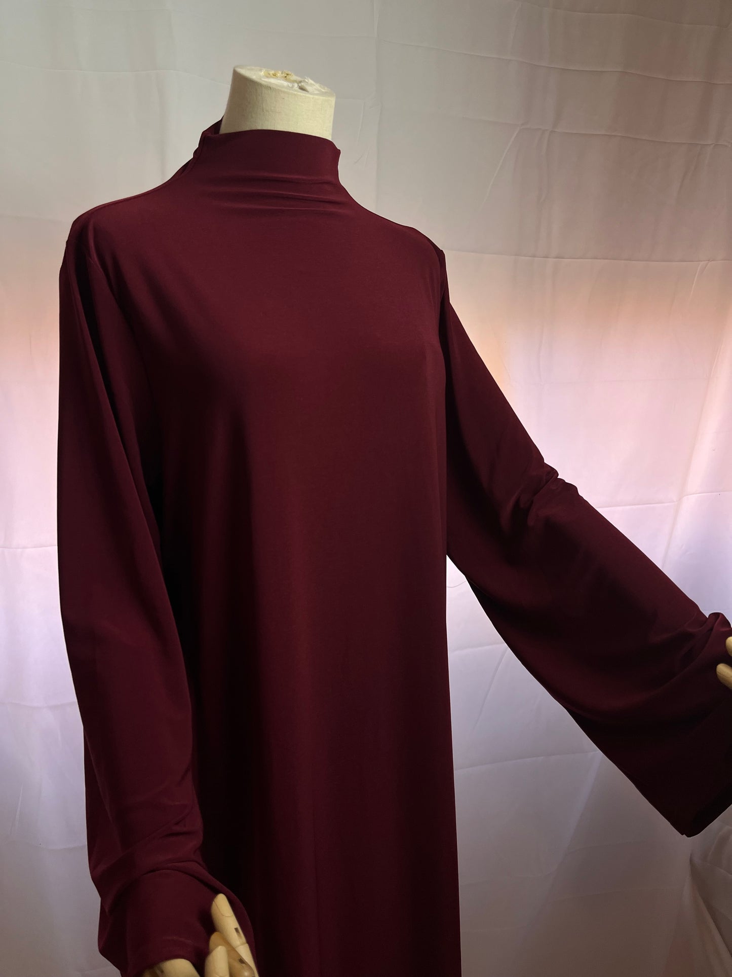 Abaya +khimar jersey premium