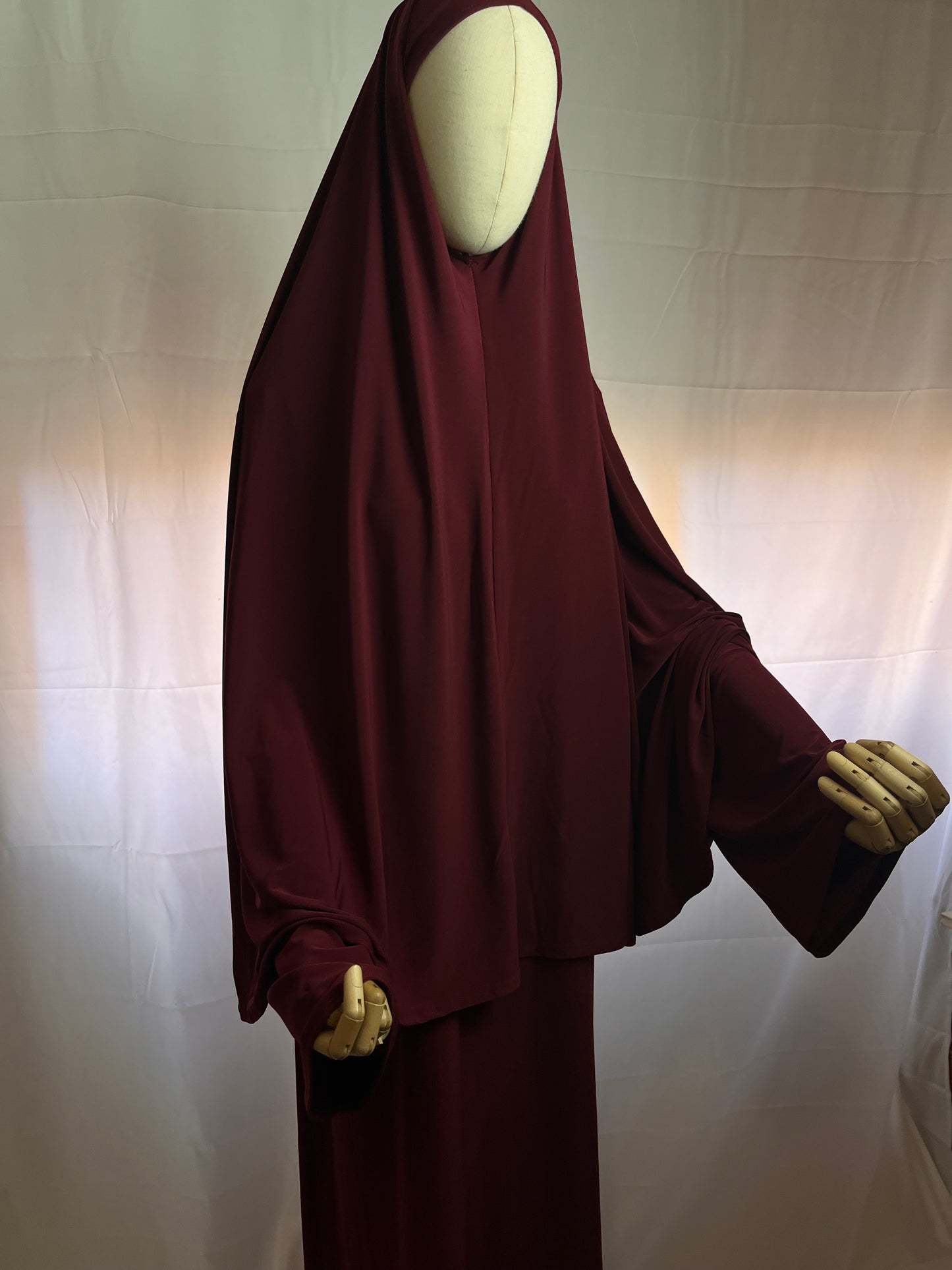 Abaya +khimar jersey premium