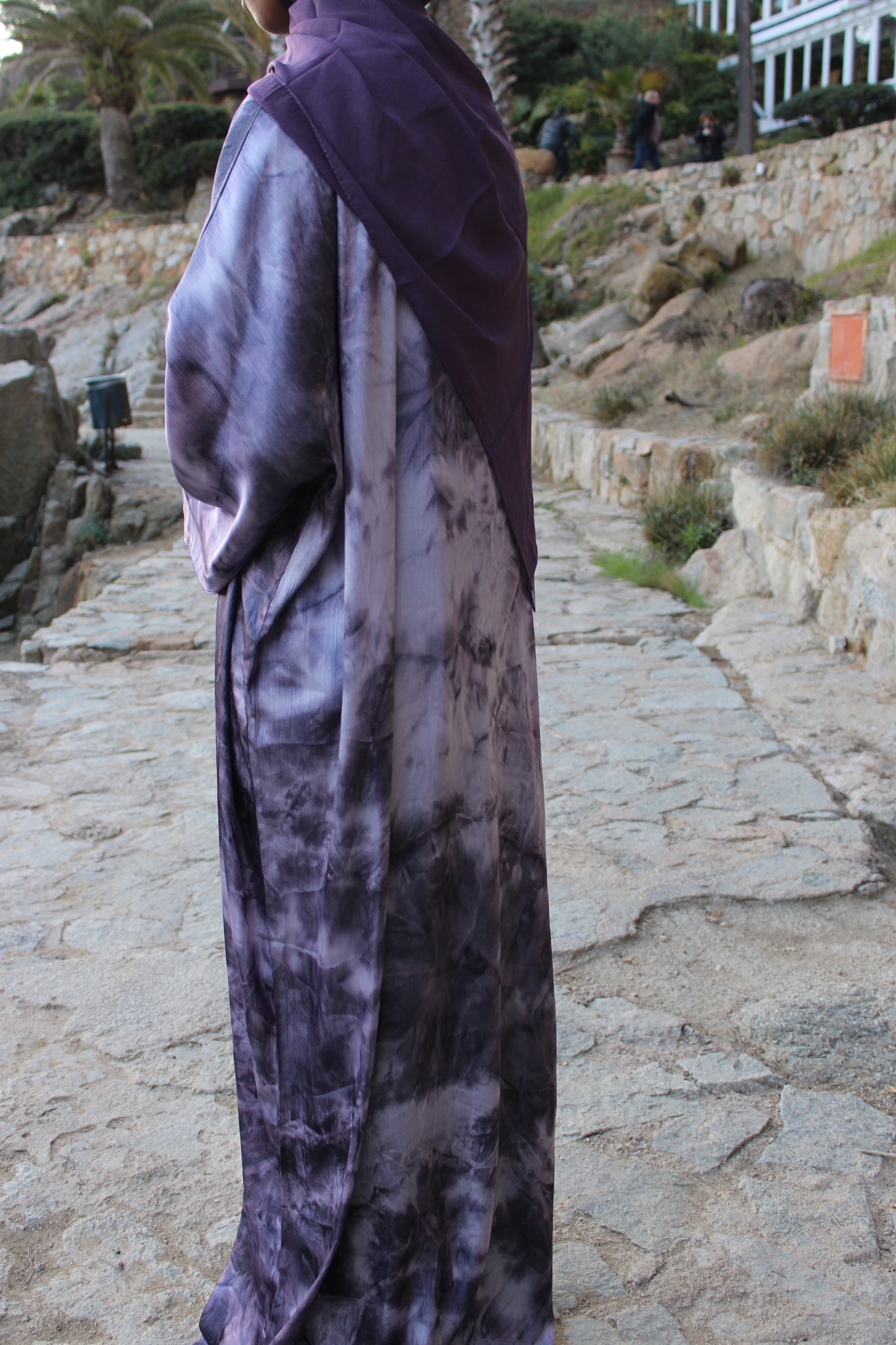 Abaya estampado