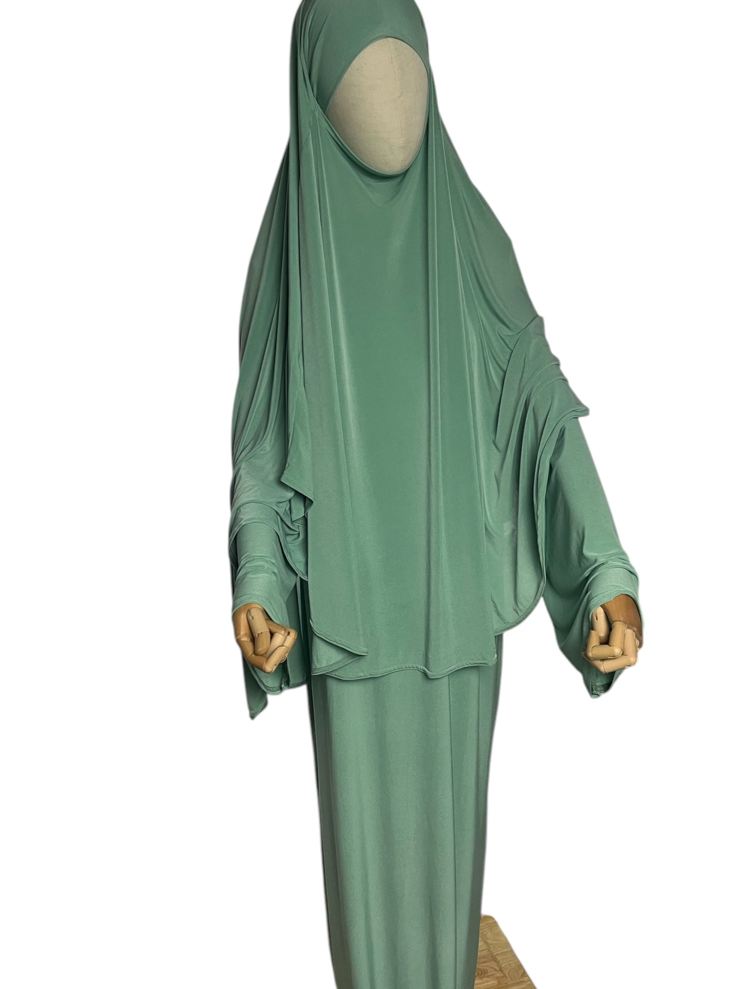 Abaya +khimar jersey premium