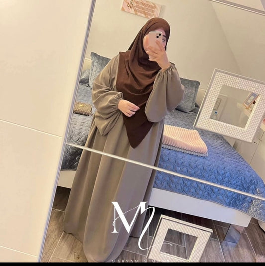 Tall friendly abaya + 1’80cm