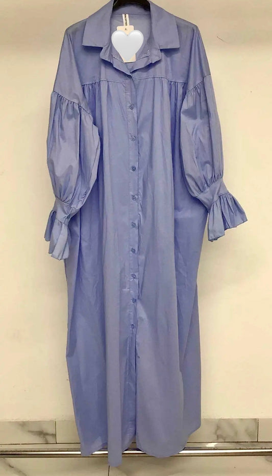 Vestido Maxi azul
